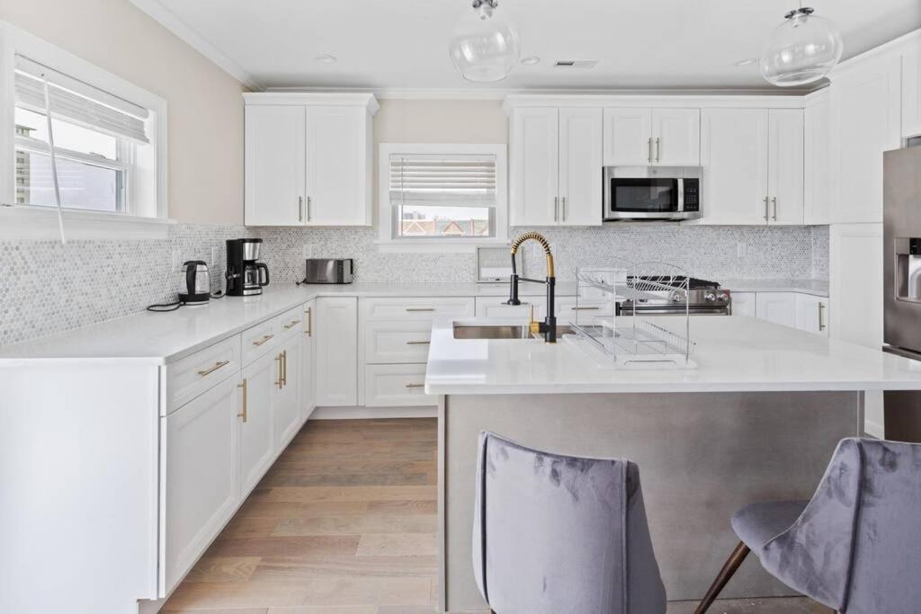 Renovated Beach Block 7Br North Beach Atlantic City - Steps To Beach & Casino Экстерьер фото